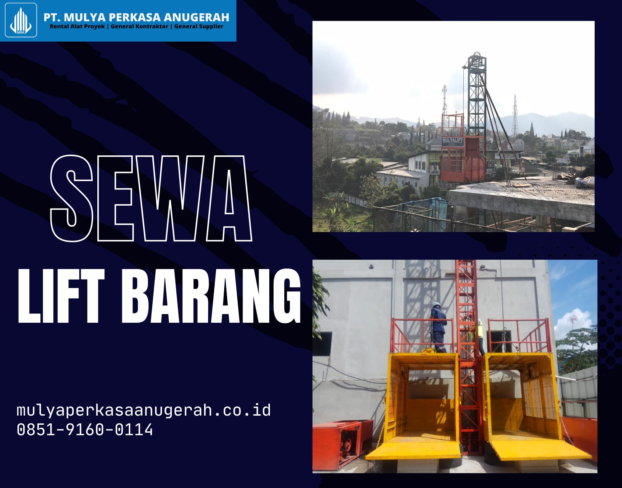 Lift Barang Sumatera