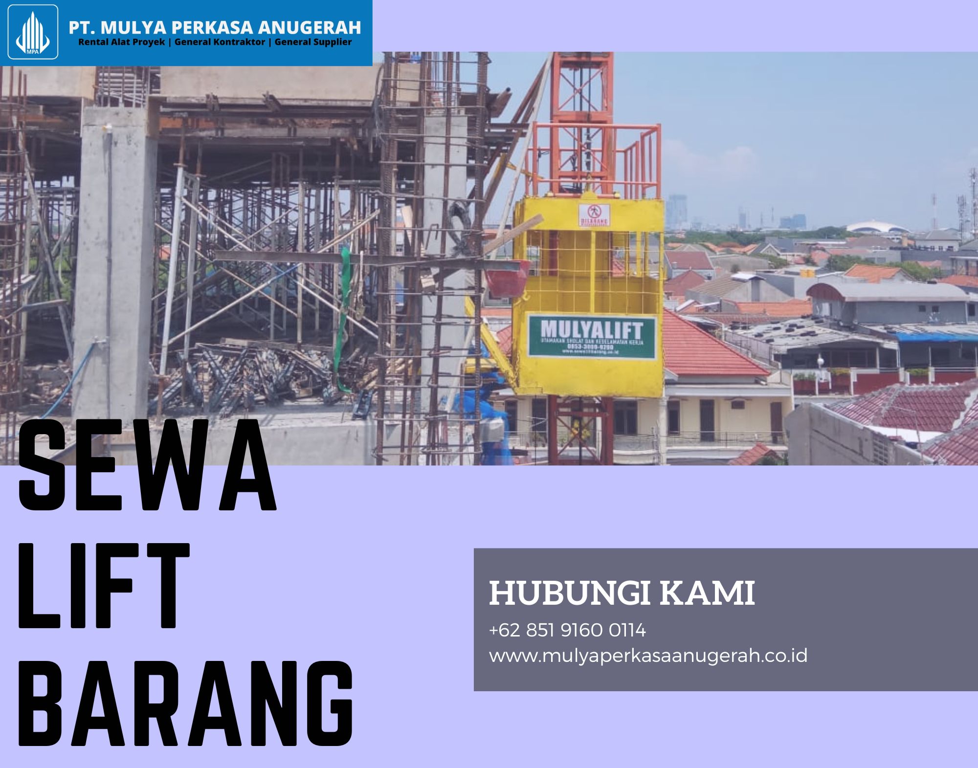 Sewa Lift Barang