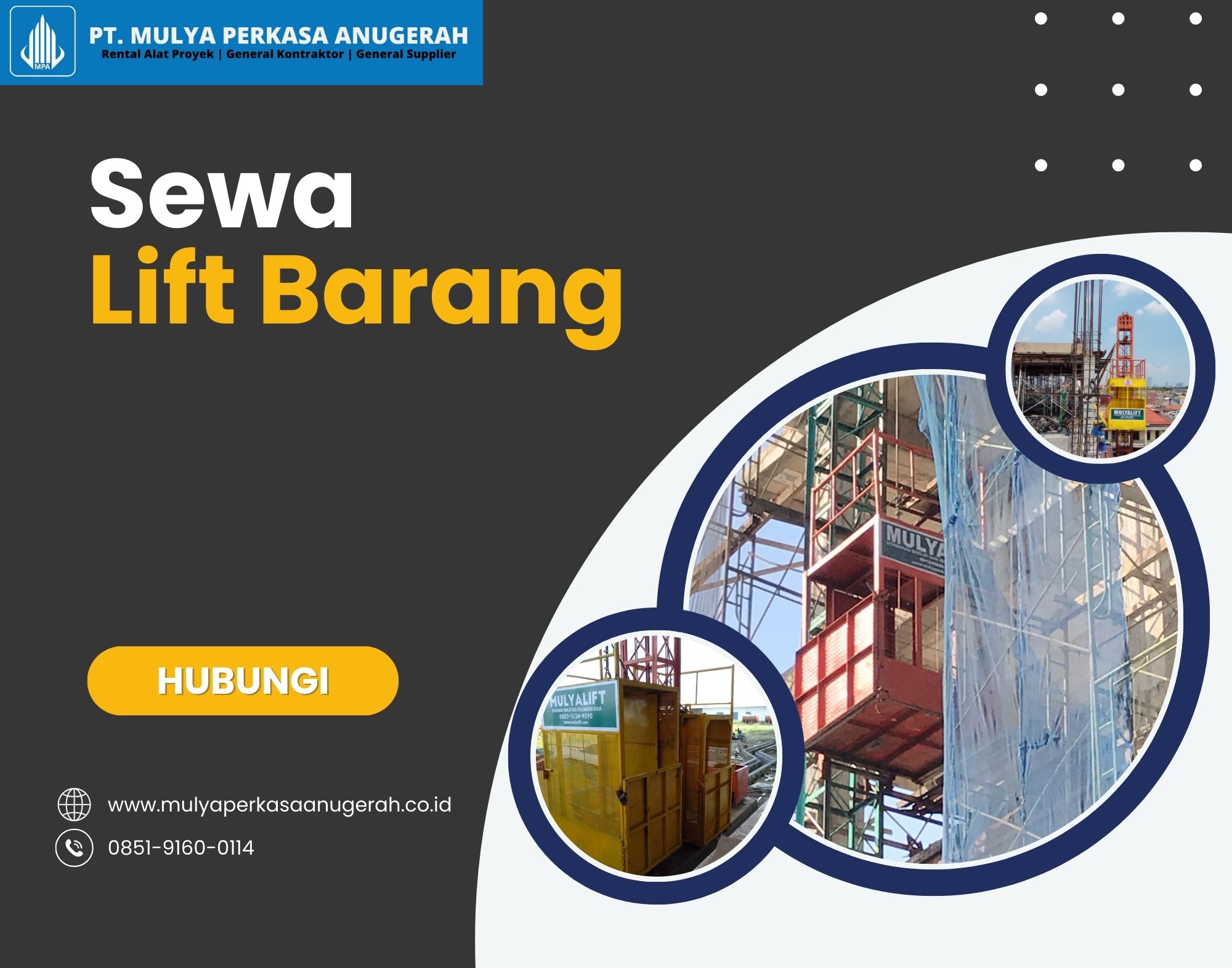 Sewa Lift Barang Kab. Jembrana – Bali – Murah!