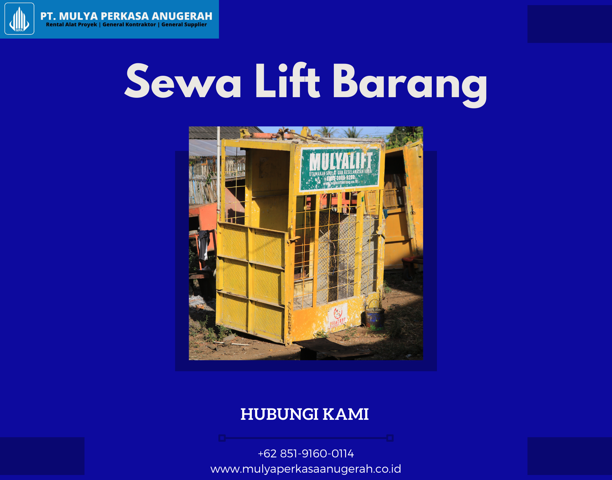 Sewa Lift Barang