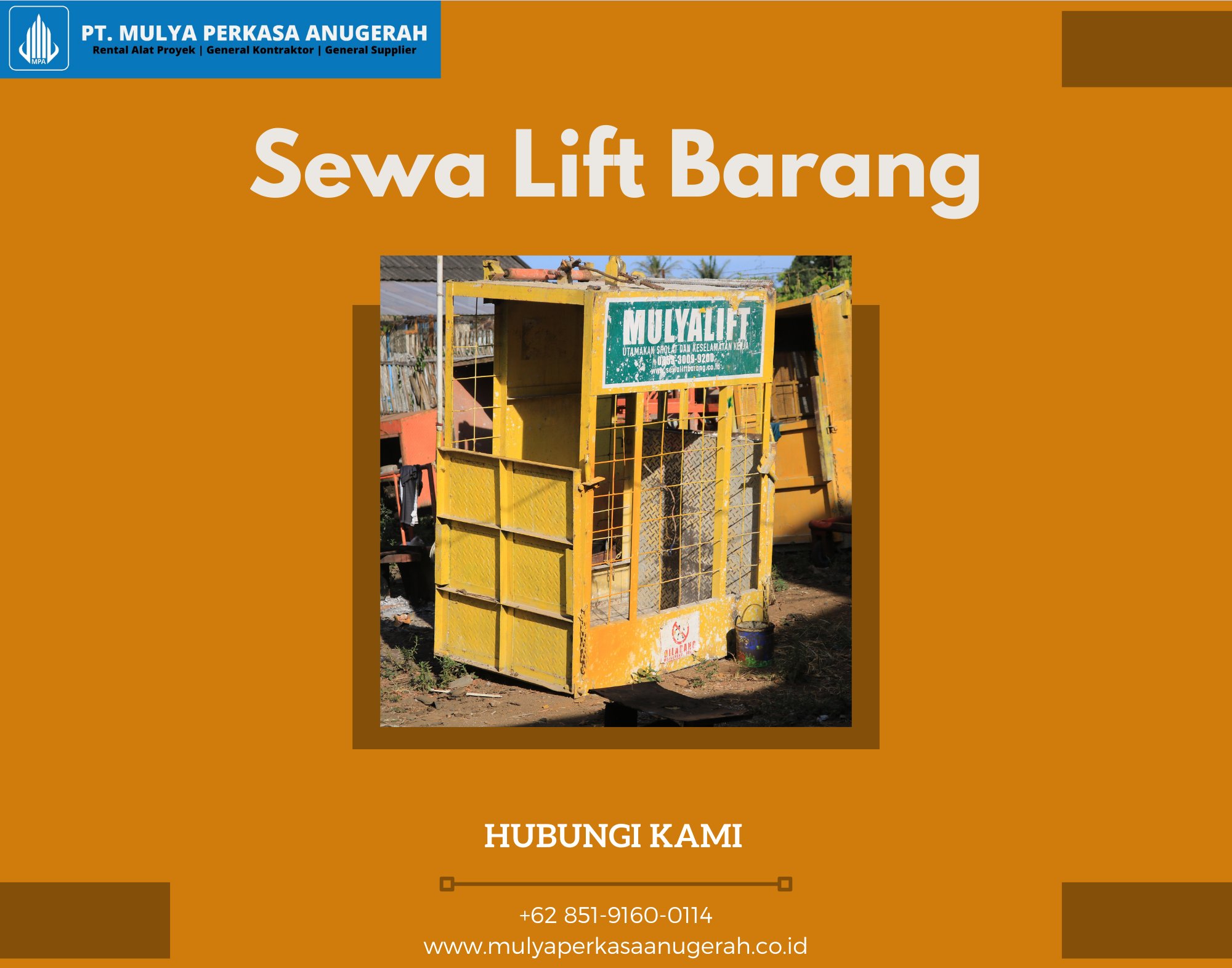 Sewa Lift Barang