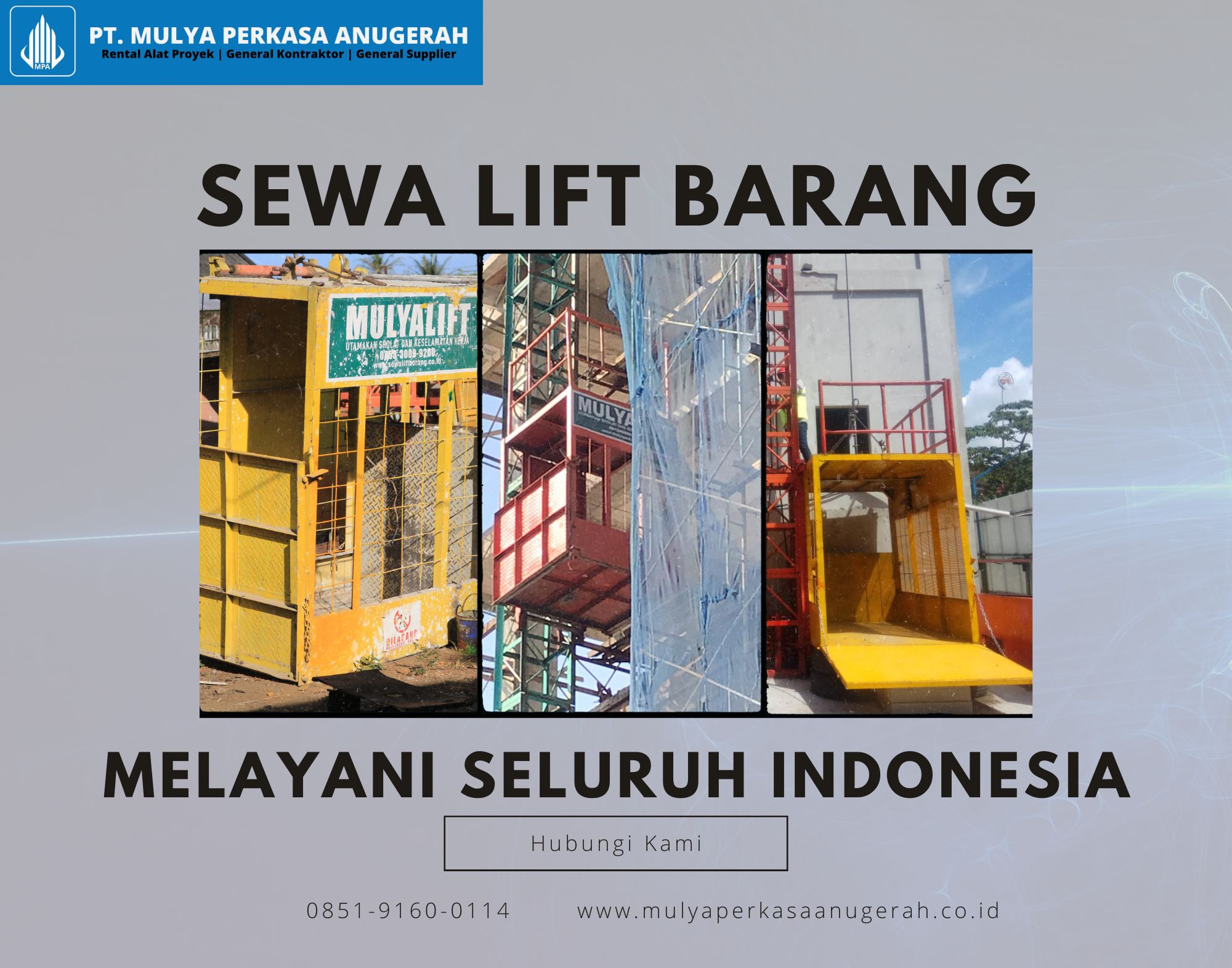 Sewa Lift Barang