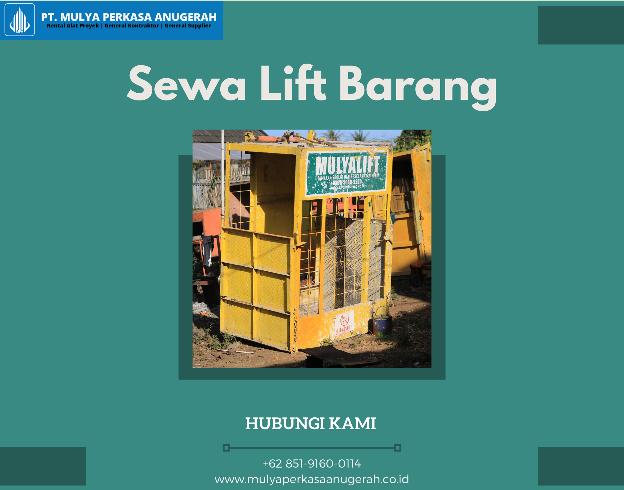 Sewa Lift Barang