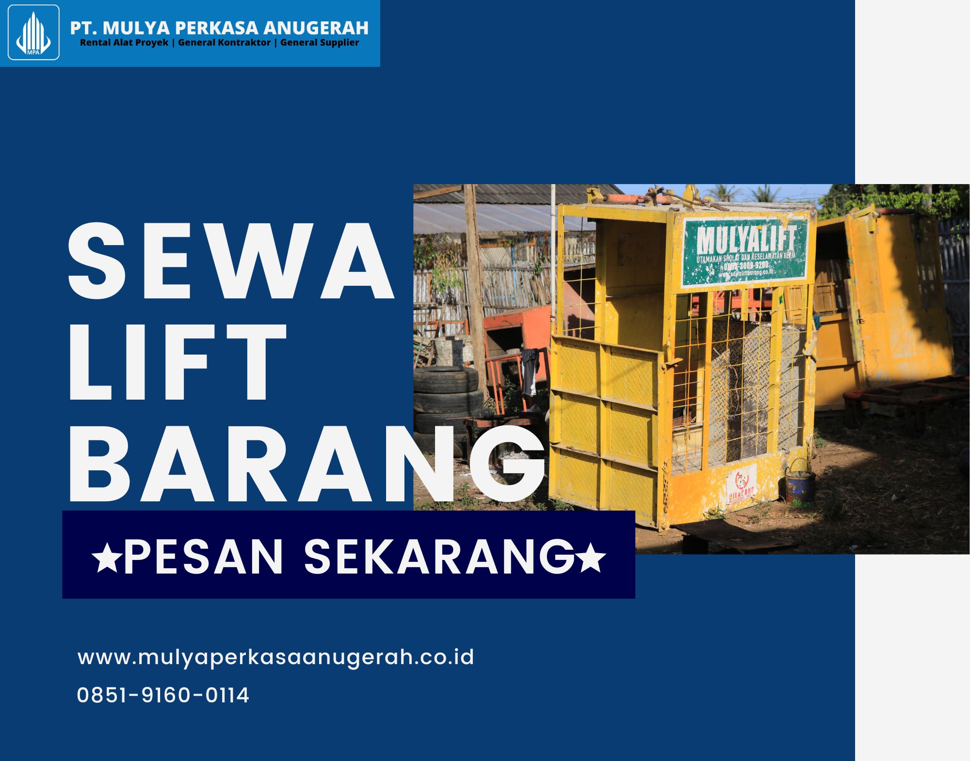 Sewa Lift Barang