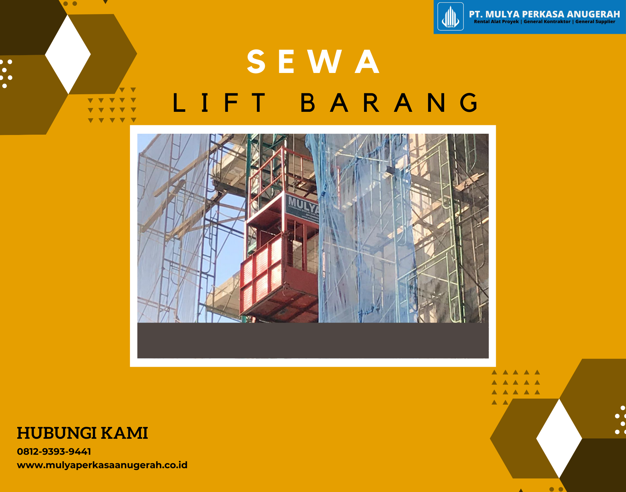 Sewa Lift Barang Bandung