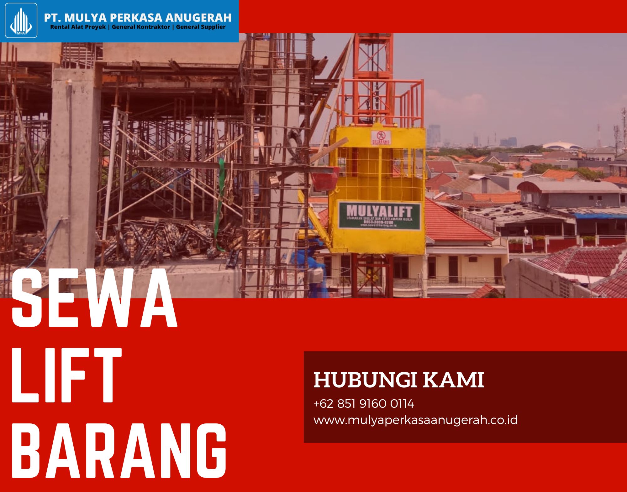 Sewa Lift Barang