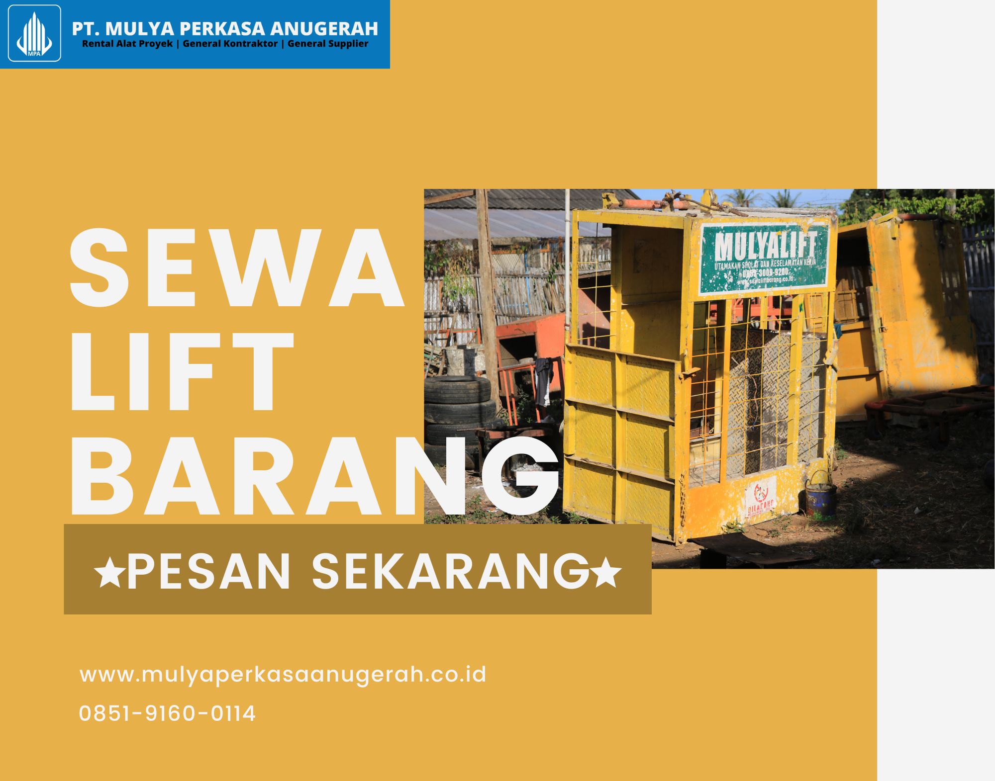 Sewa Lift Barang