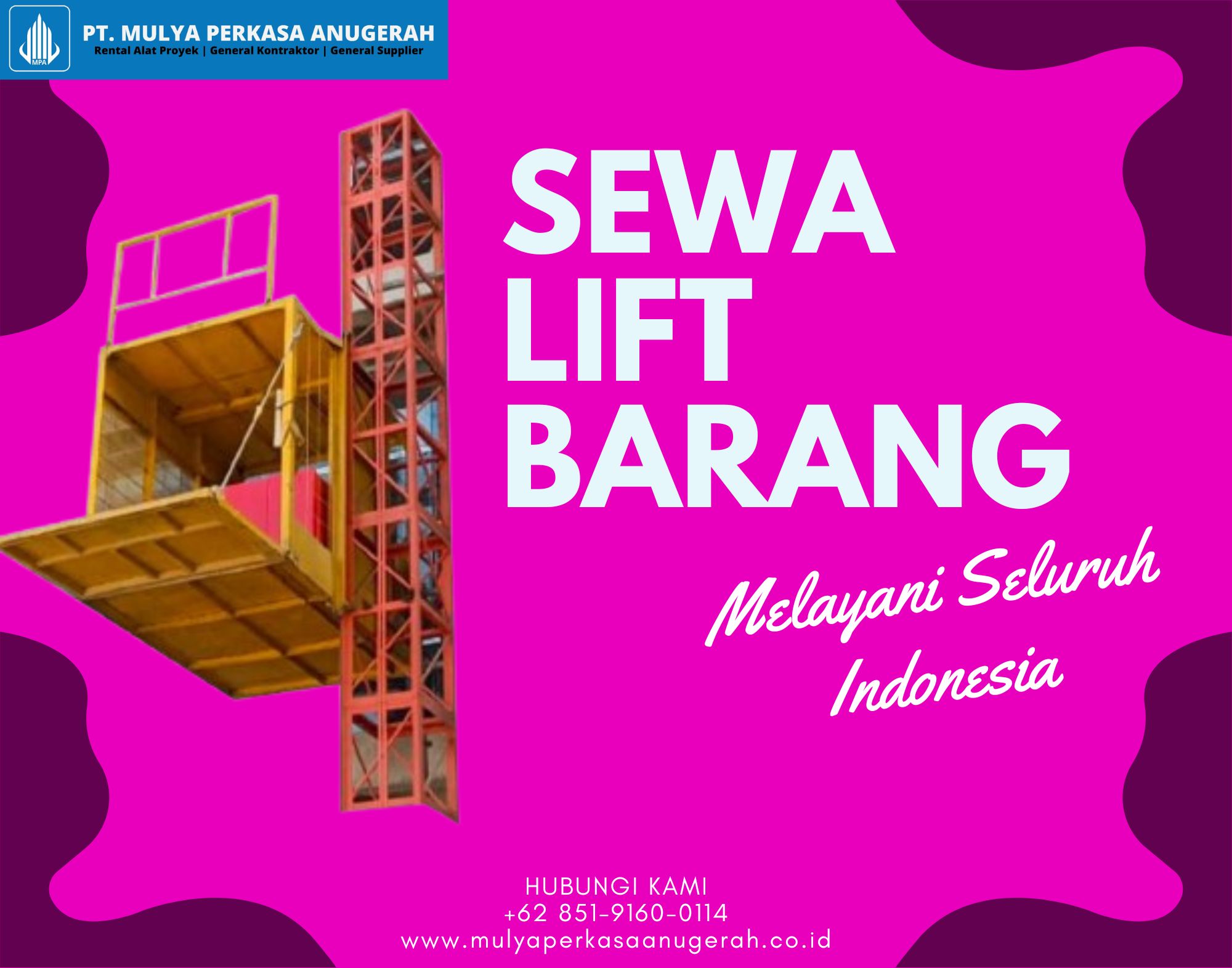 Sewa Lift Barang