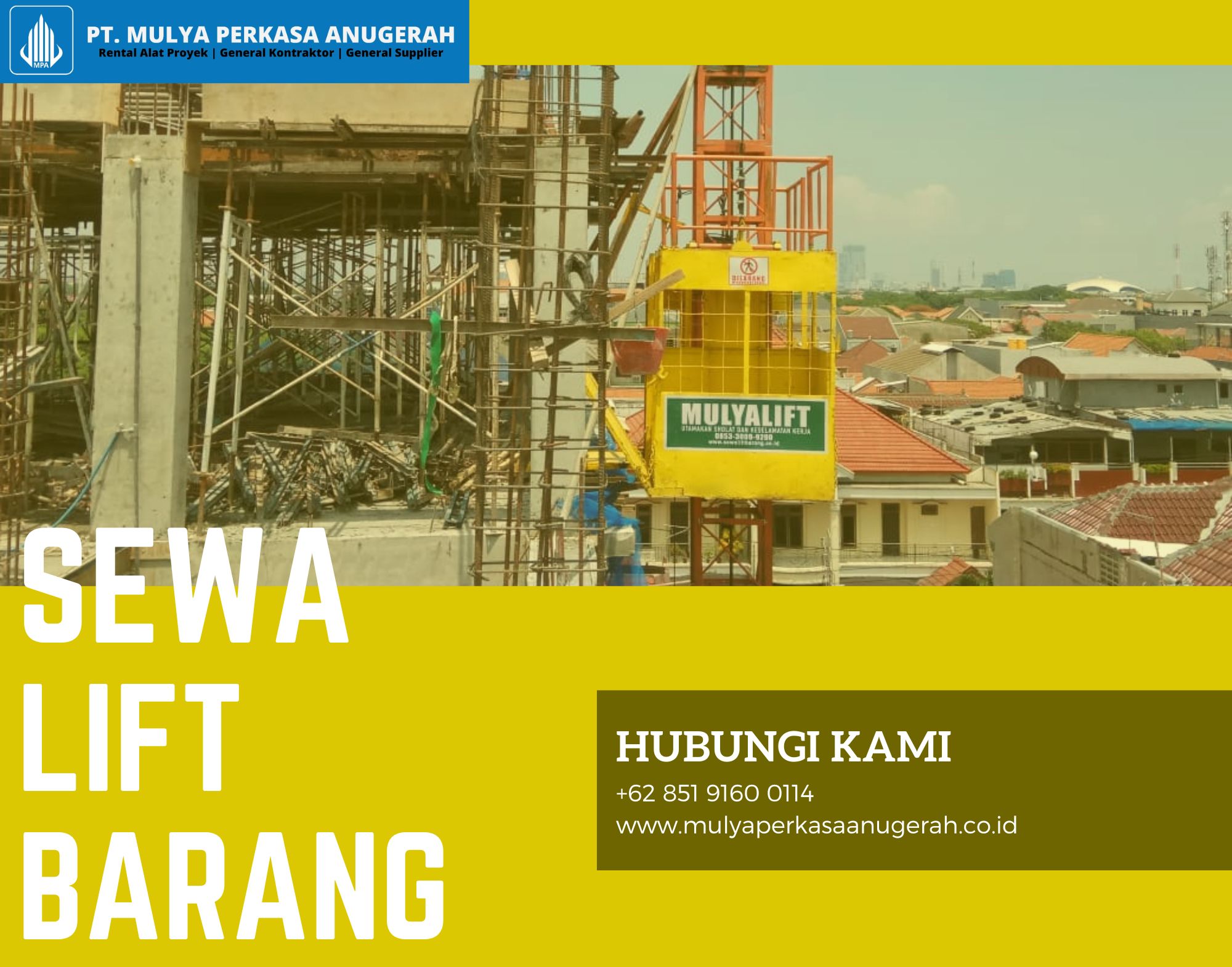 Sewa Lift Barang