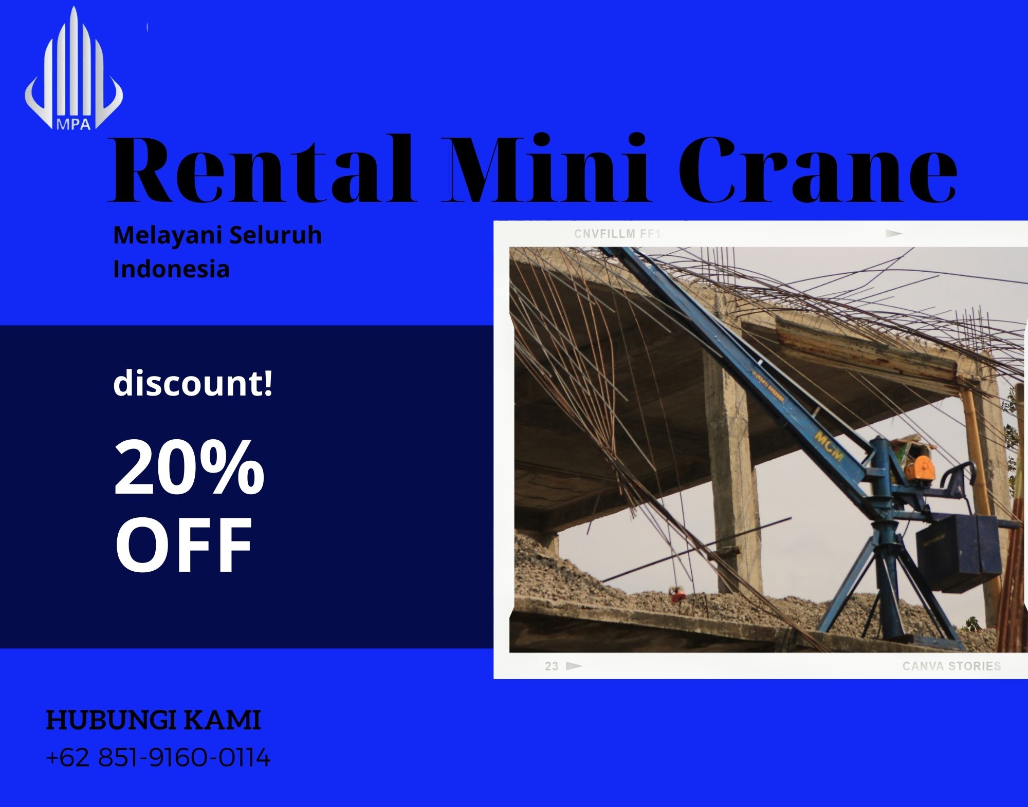 Sewa MIni Crane Banten