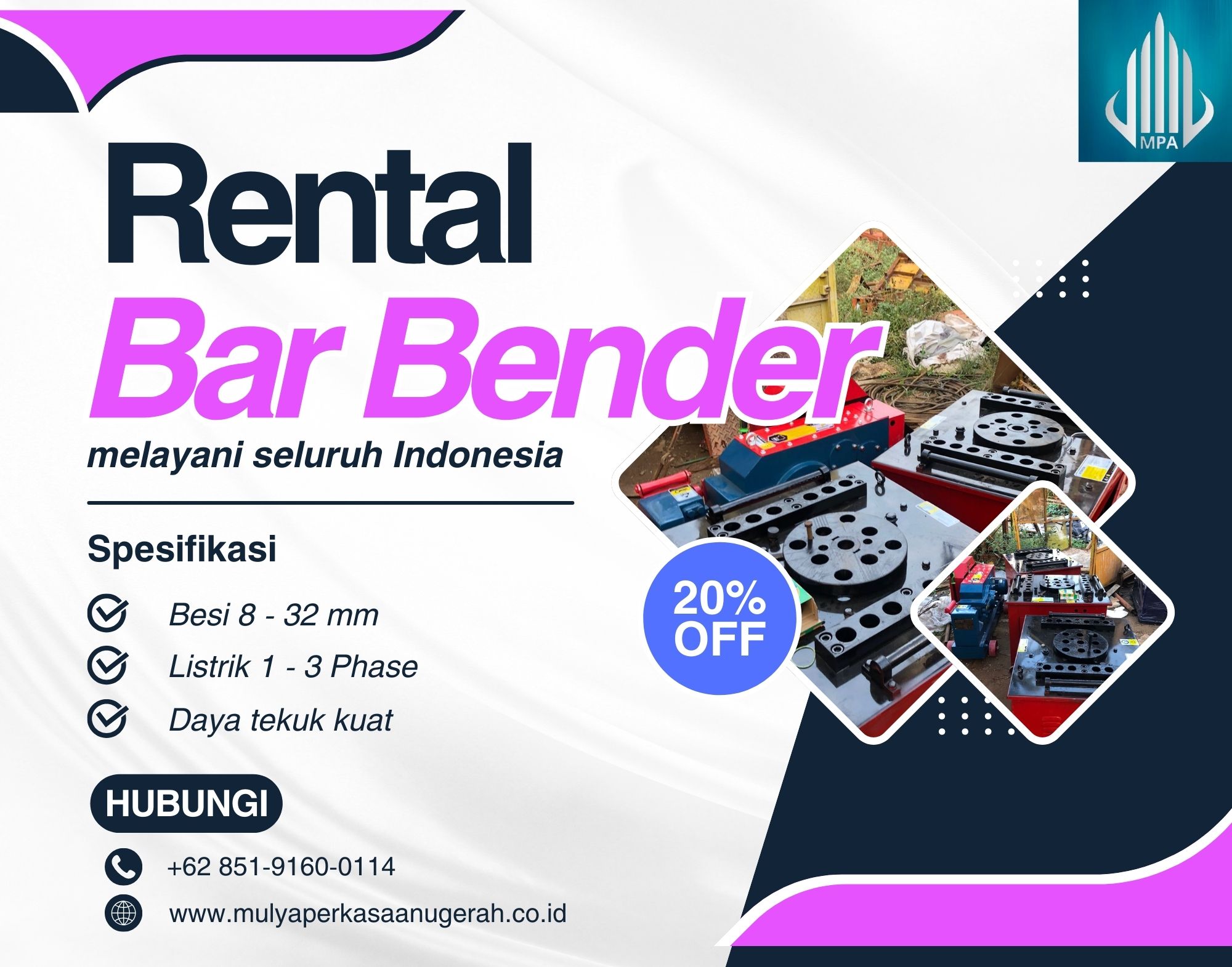 Sewa Bar Bender Klaten