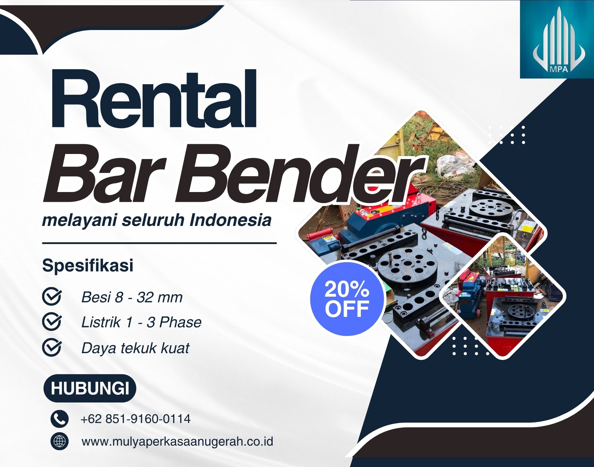 Sewa Bar Bender Demak