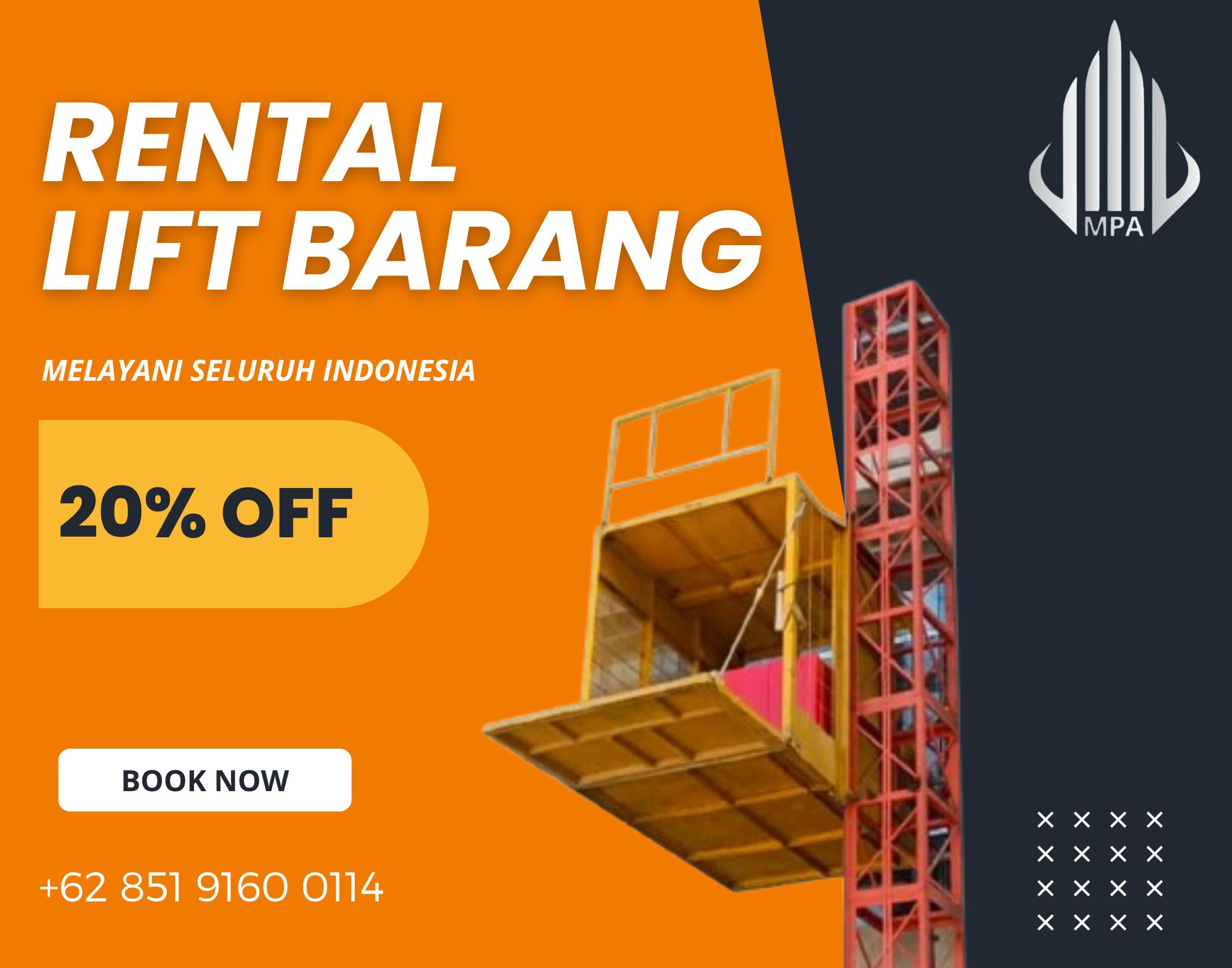 Sewa Lift Barang Lebak