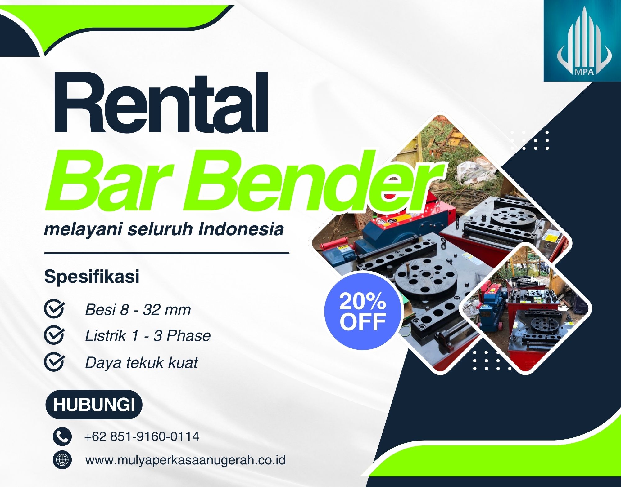 Sewa Bar Bender Kebumen