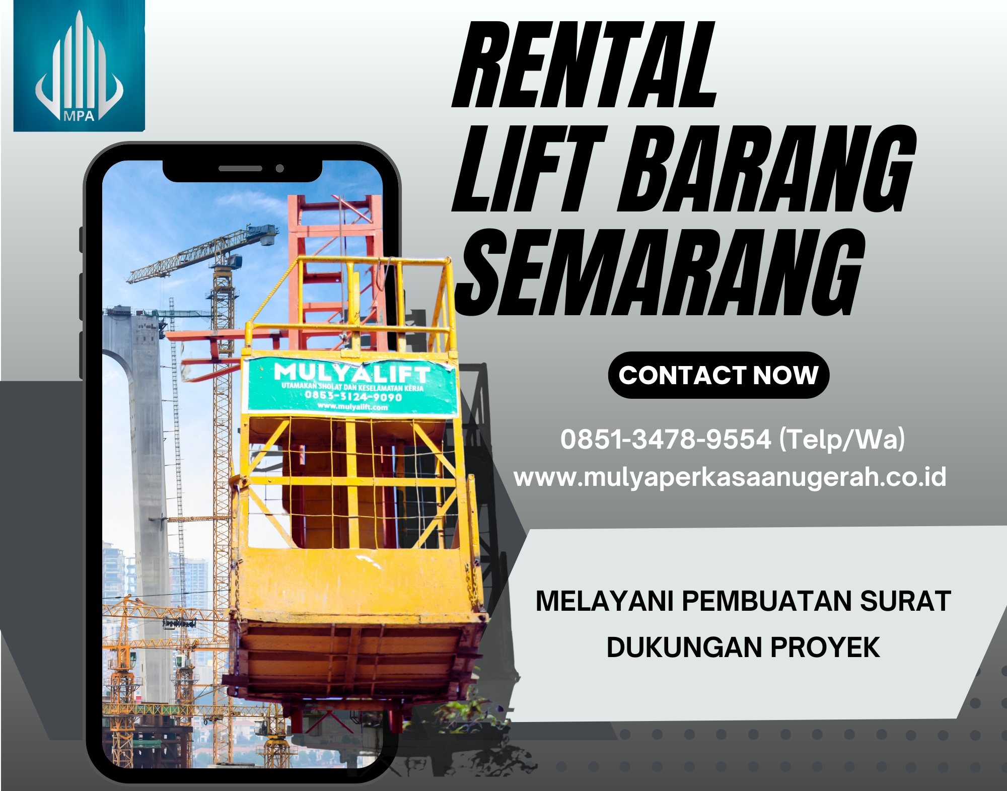 Rental Lift Barang Semarang