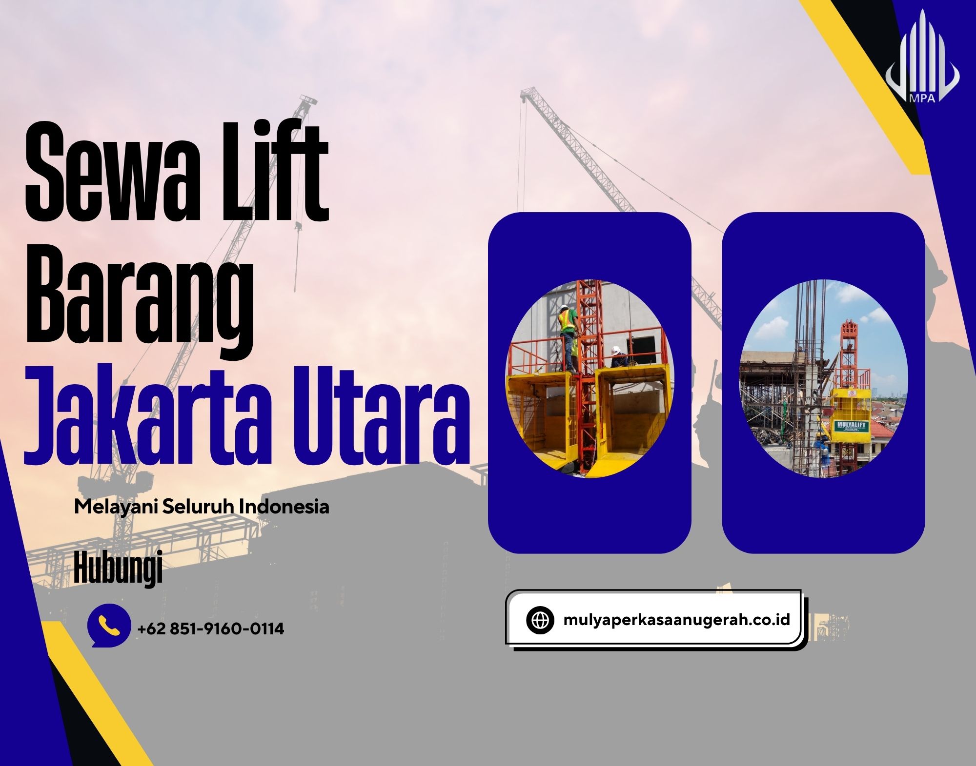 Sewa Lift Barang Jakarta Utara