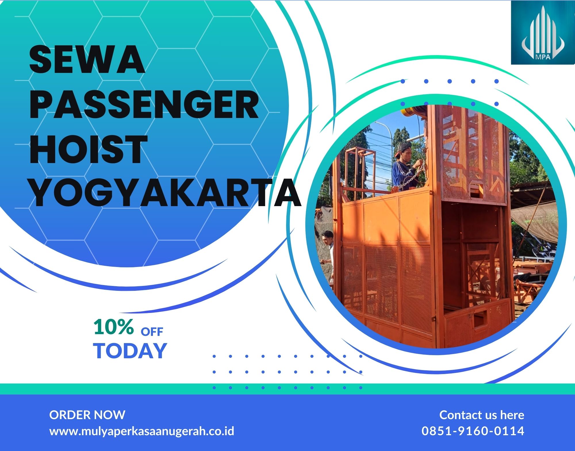 Sewa Passenger Hoist Yogyakarta