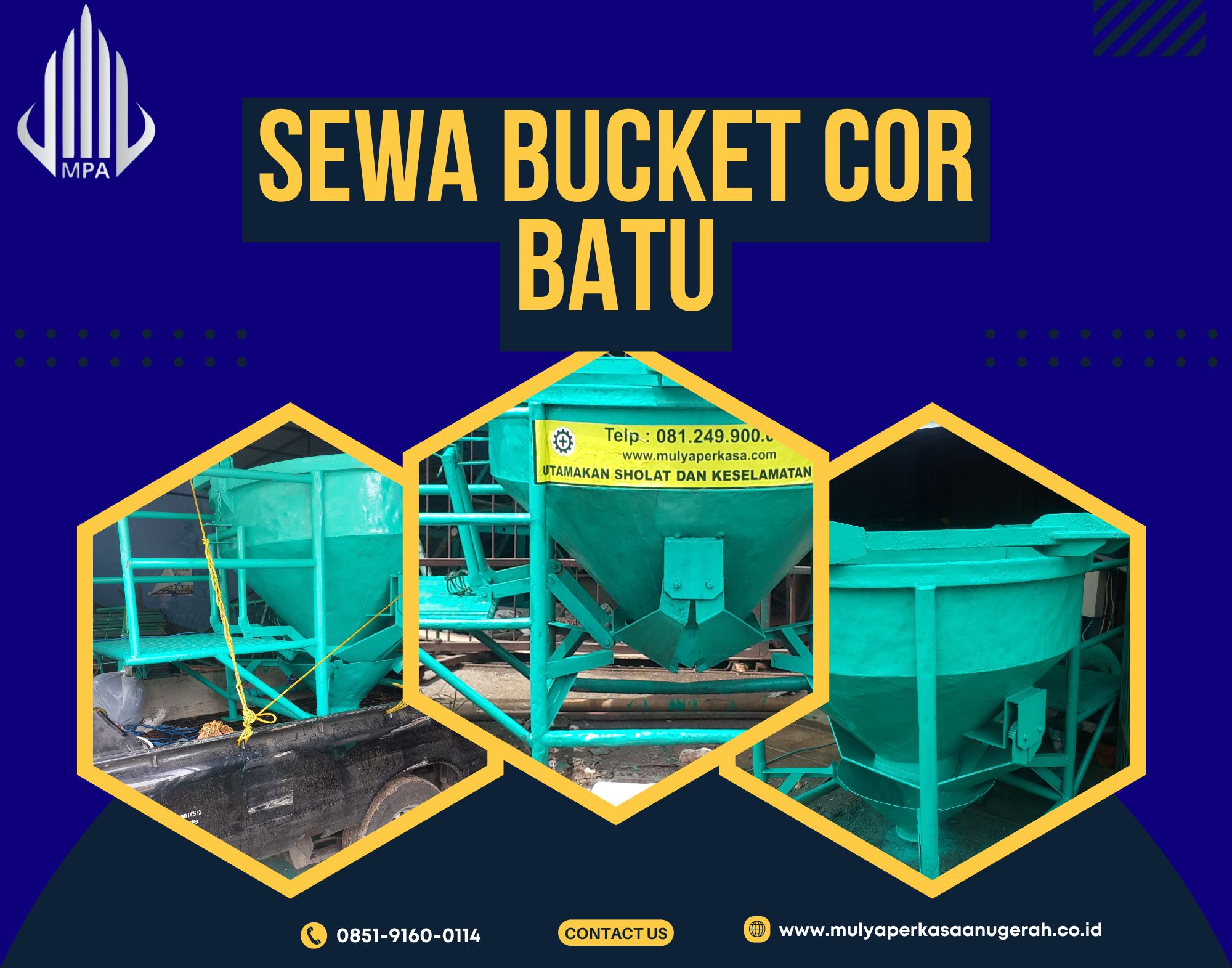 Sewa Bucket Cor Batu: Solusi Untuk Proyek Anda