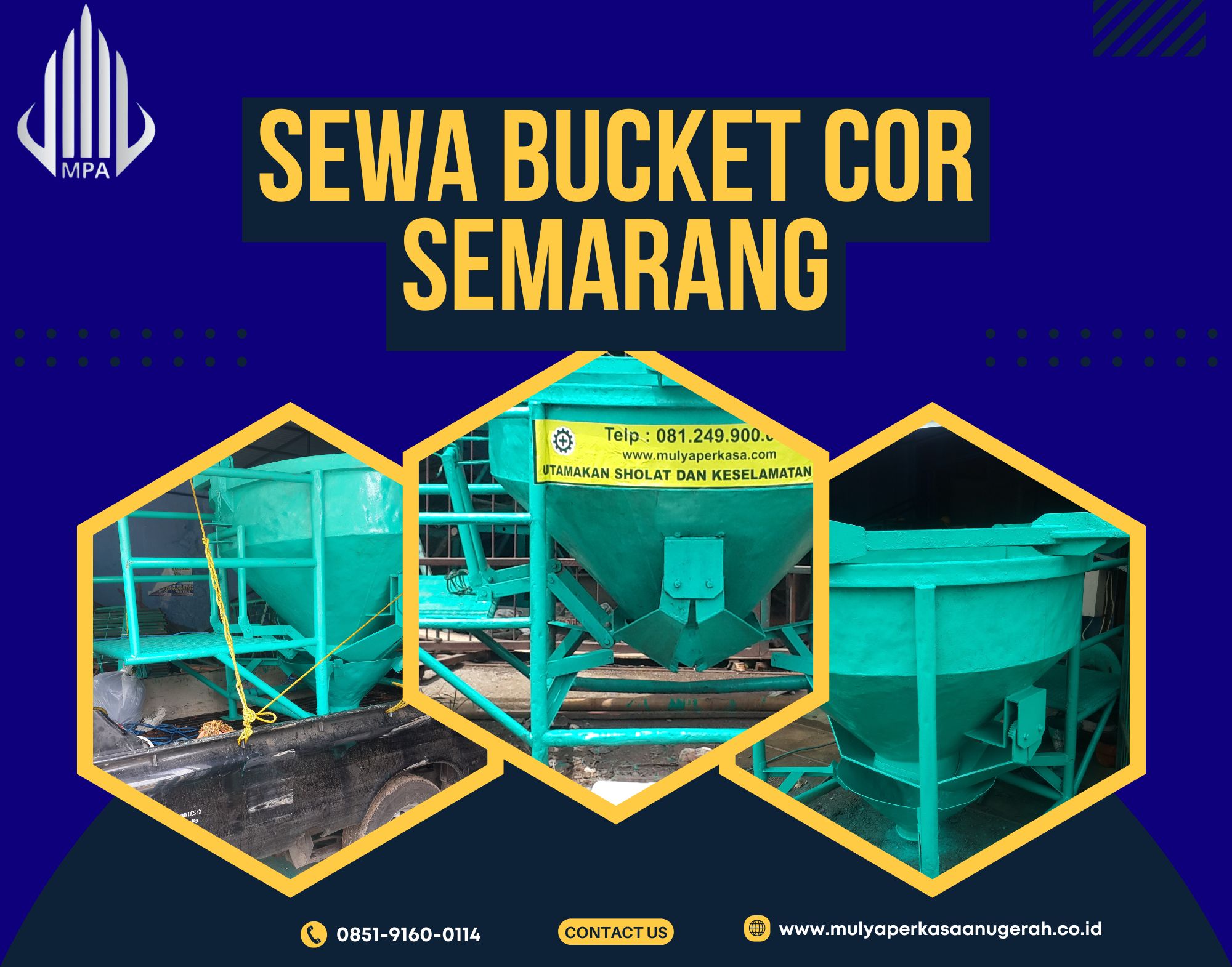 Sewa Bucket Cor Semarang: Solusi Untuk Proyek Anda