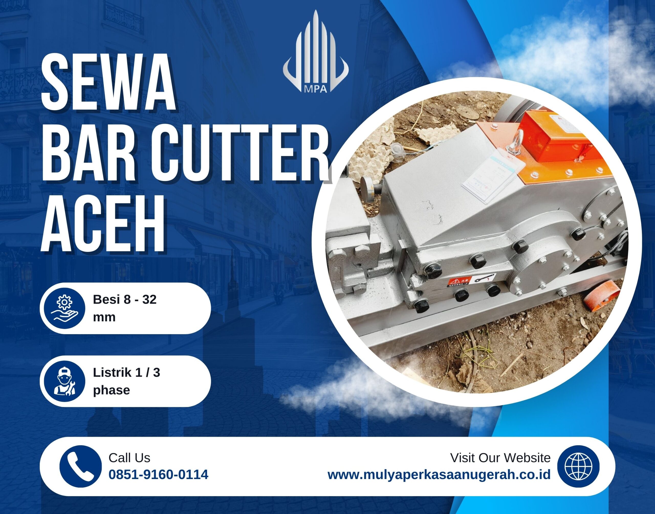 Sewa Bar Cutter Aceh