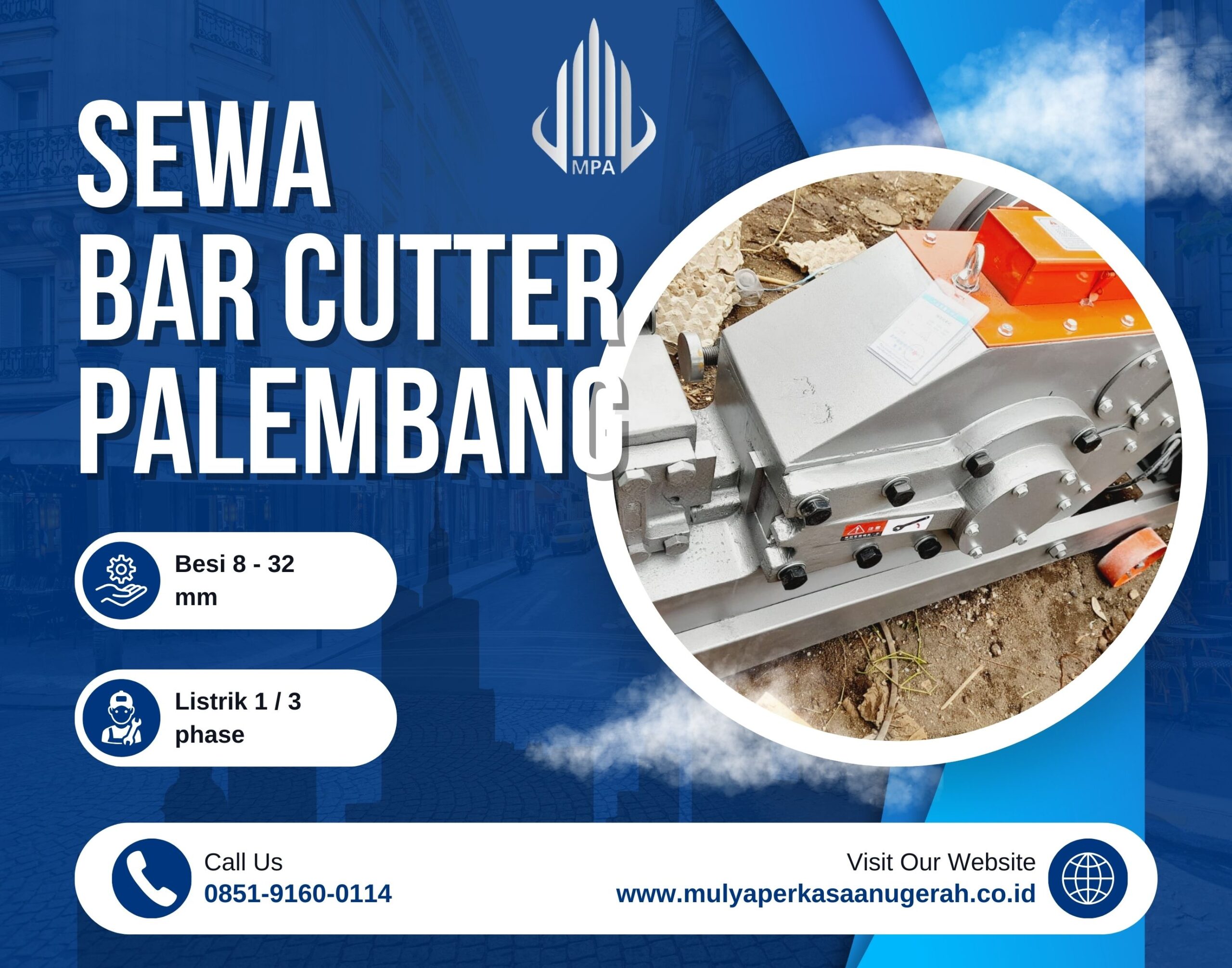 Sewa Bar Cutter Palembang