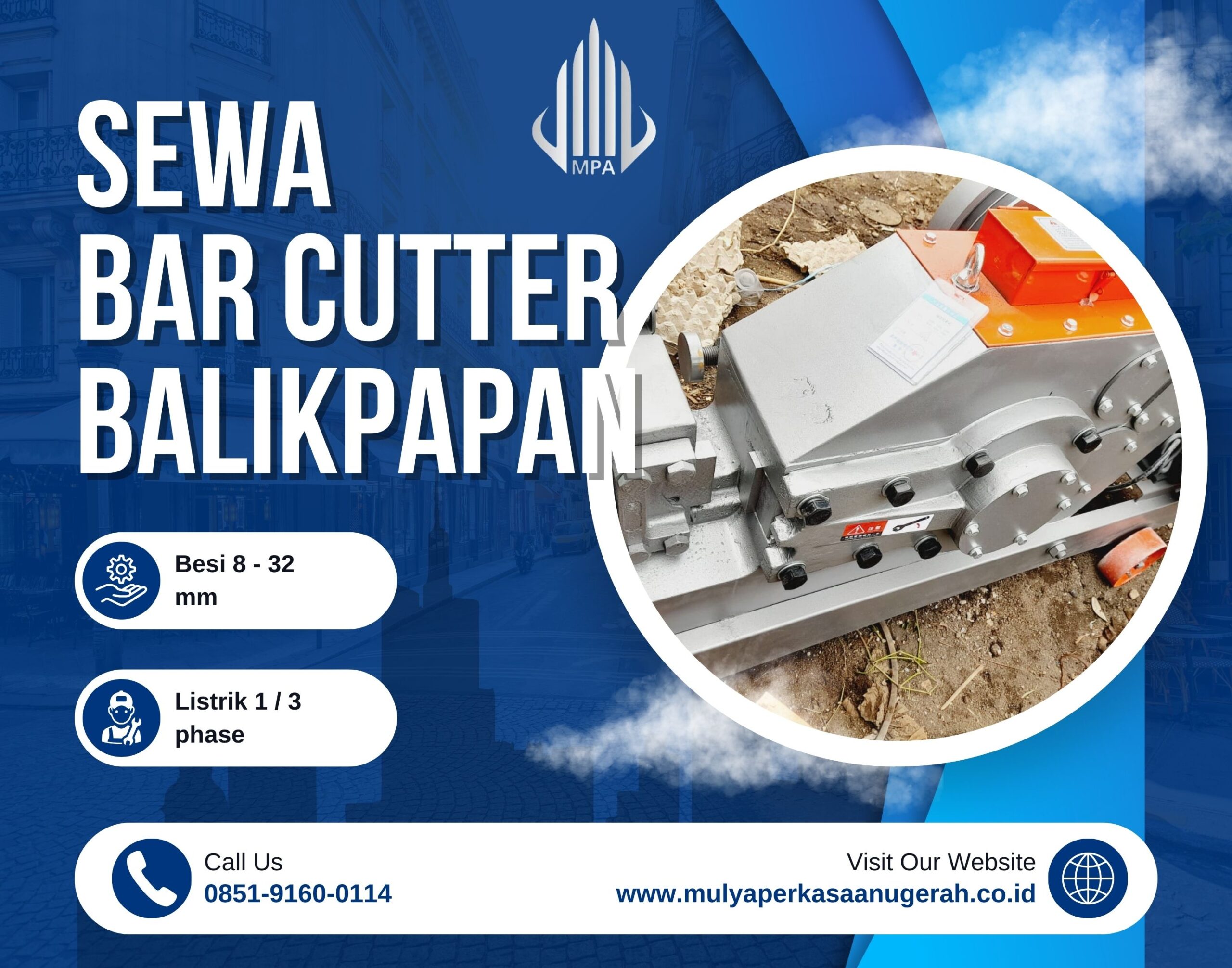 Sewa Bar Cutter Balikpapan