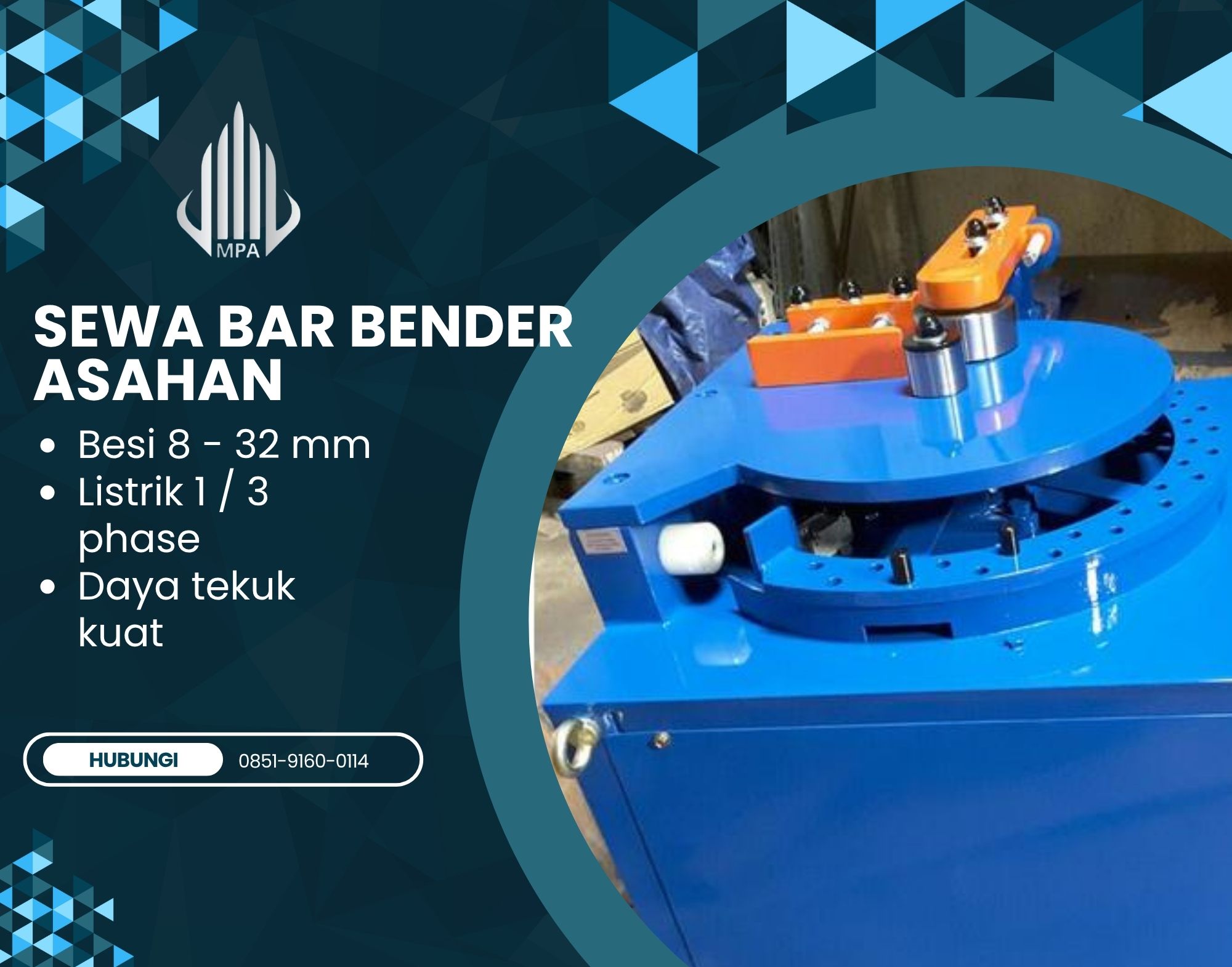 Sewa Bar Bender Asahan