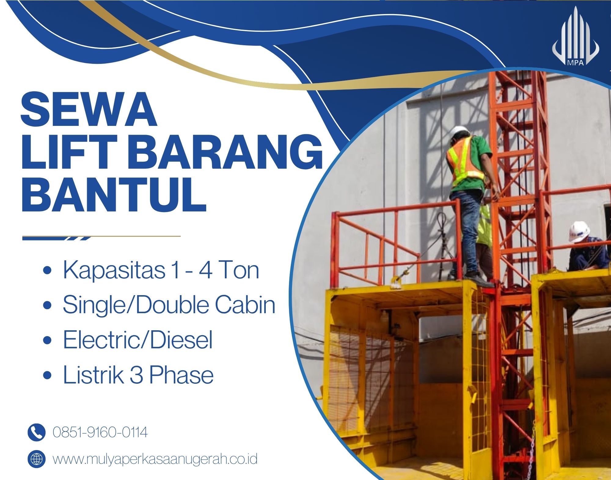 Sewa Lift Barang Bantul