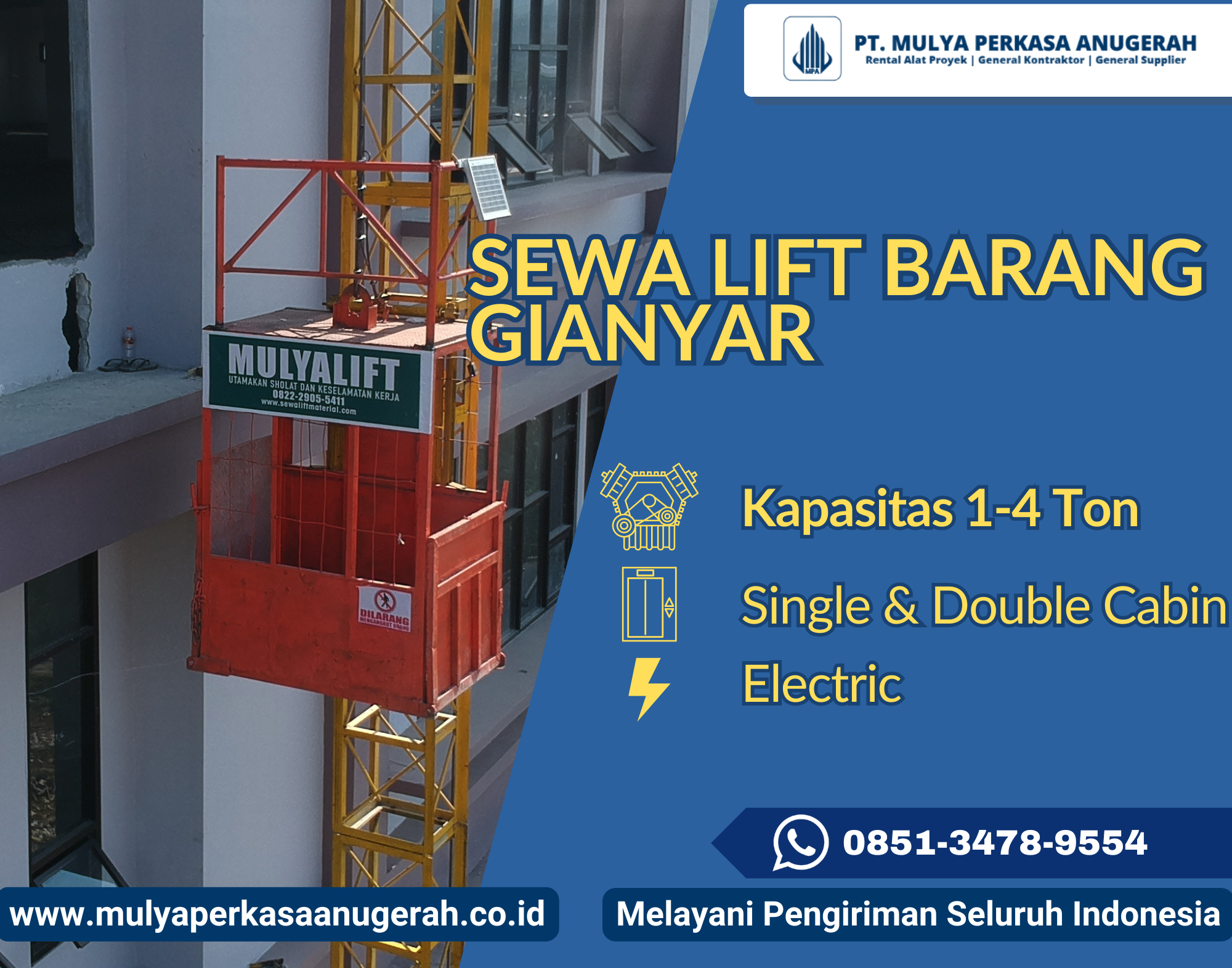 SEWA LIFT BARANG GIANYAR