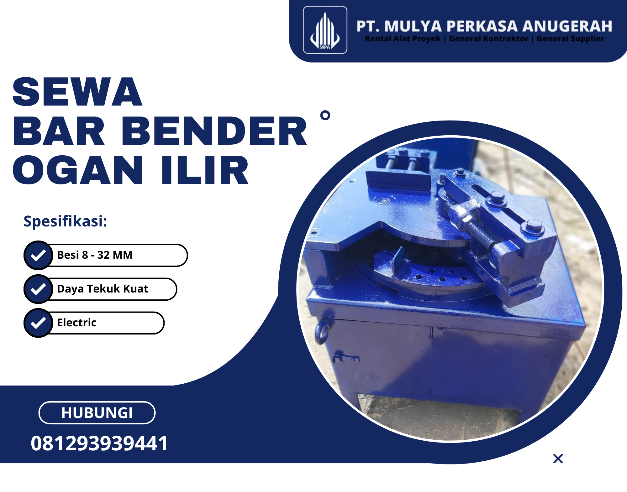 Sewa Bar Bender Ogan Ilir