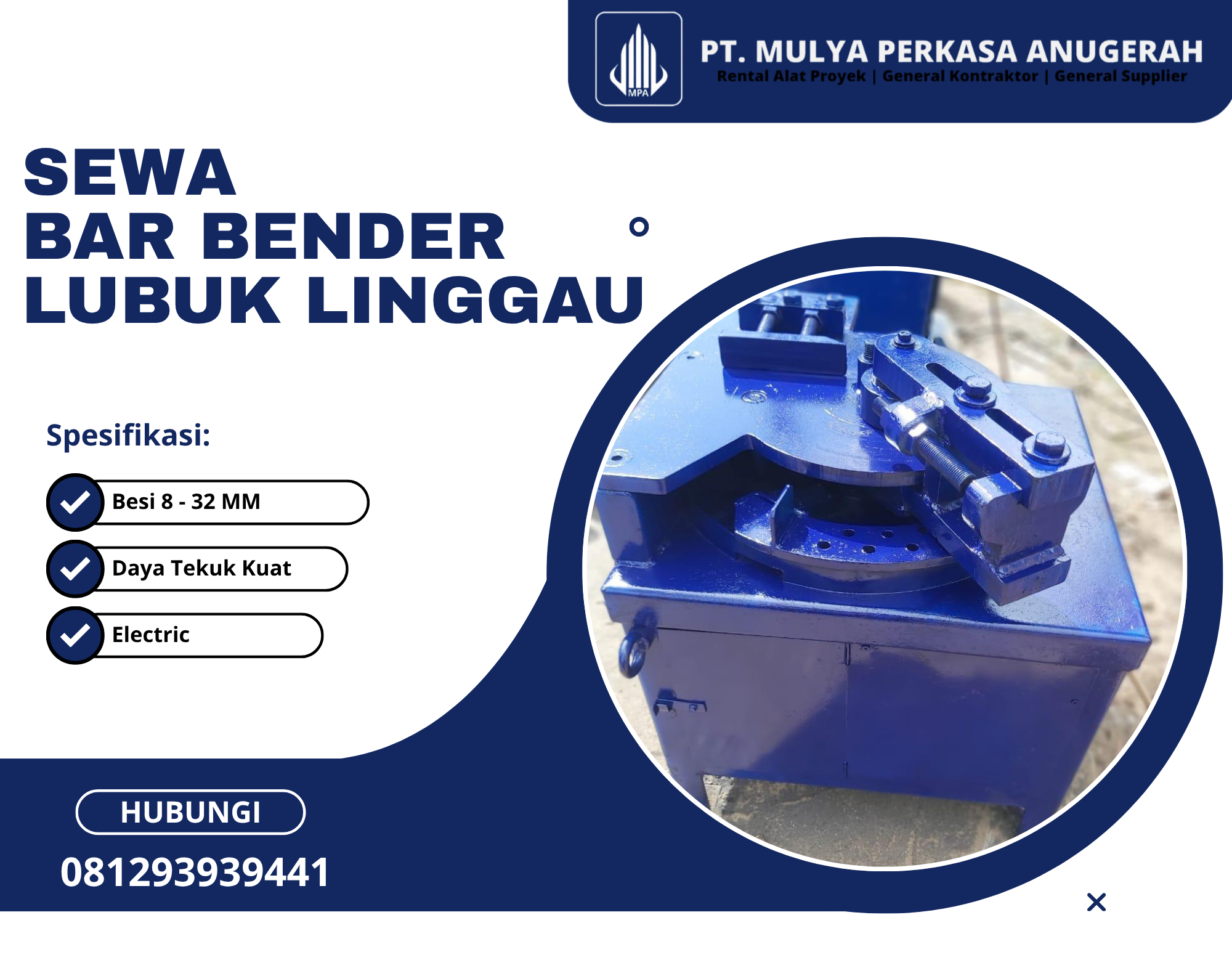 Sewa Bar Bender Lubuklinggau