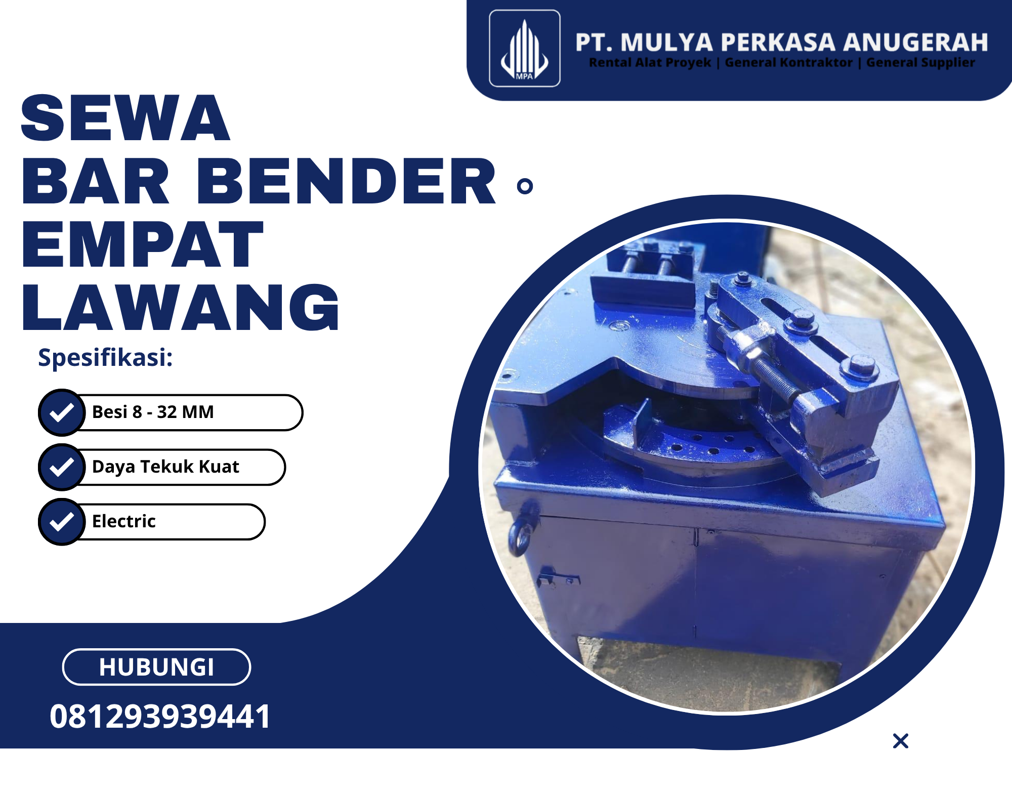 Sewa Bar Bender Empat Lawang